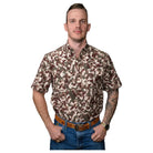 Men's Ferrell Camo Lite Short Sleeve Snap FPS1002583 - Crazy House Western Wear