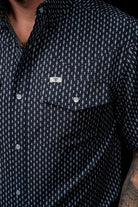 Ferrell Men's The Cash Short Sleeve Pearl Snap Shirt FPS1026142
