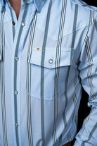 Ferrell Men's The Denver Long Sleeve Pearl Snap Shirt FPL1026138