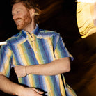 Men's Poncho The Gris Gris Short Sleeve Snap Shirt 