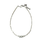 Women's Isac Handmade Silver Navajo Bead Necklace 738053 - Crazy House Western Wear