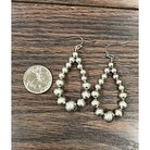 Women's Isac Western Silver-Tone Bead Earrings 725369