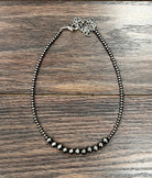 Isac Women's 15" Polish Western Bead Necklace 