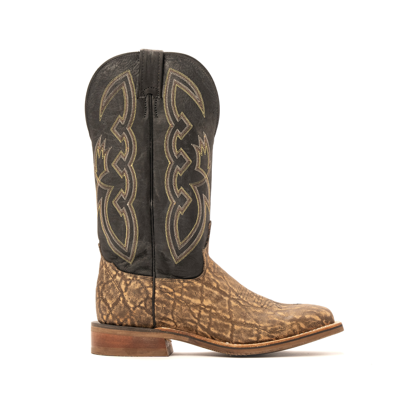 Men's Tony Lama Elephant Print Cowboy Boot 12" 7896 - Crazy House Western Wear