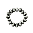 Women's Isac Handmade 12mm Navajo Bead Stretch Bracelet 
