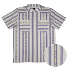 Men's SanJac Short Sleeve The Alpine Pearl Snap Shirt COA-SS-ALPN