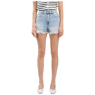 Women's Lulu Super High Rise Cut Off Short-mlkwy E0002380TD-MLKWY - Crazy House Western Wear