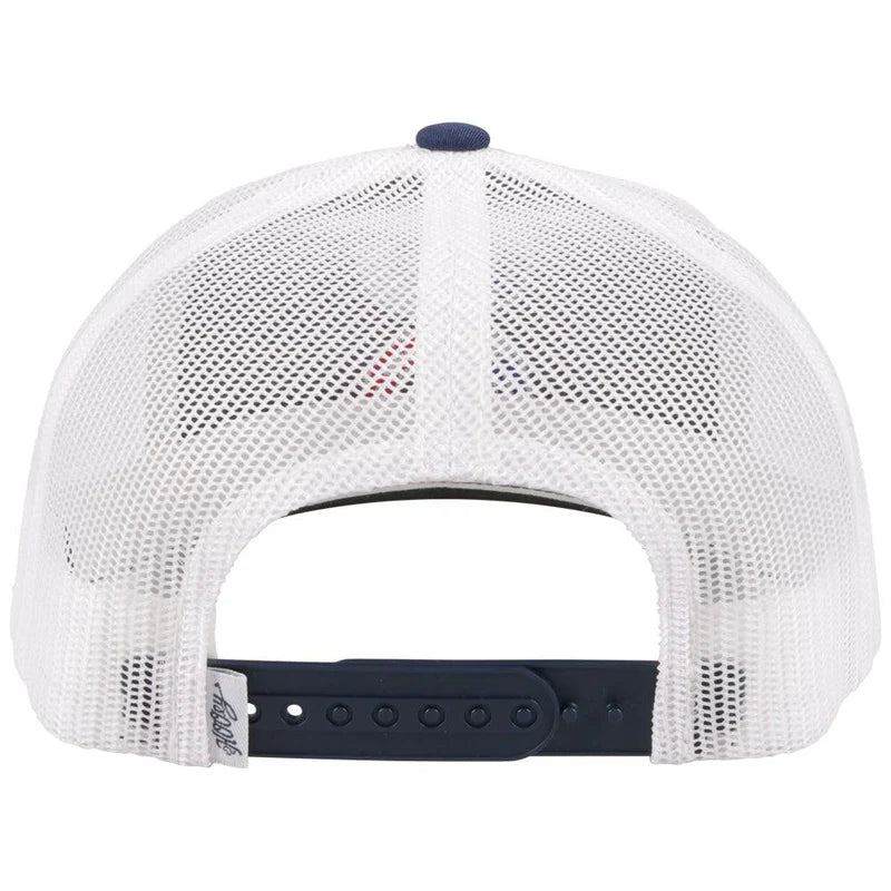 Men's Hooey "Texican" Navy and White Cap 2120T-NVWH