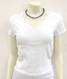 Isac Women's 16" Rondelle Western Bead Necklace 