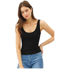 Women's Soft Core Basic Scoop Neck Tank 17818-TANK - Crazy House Western Wear