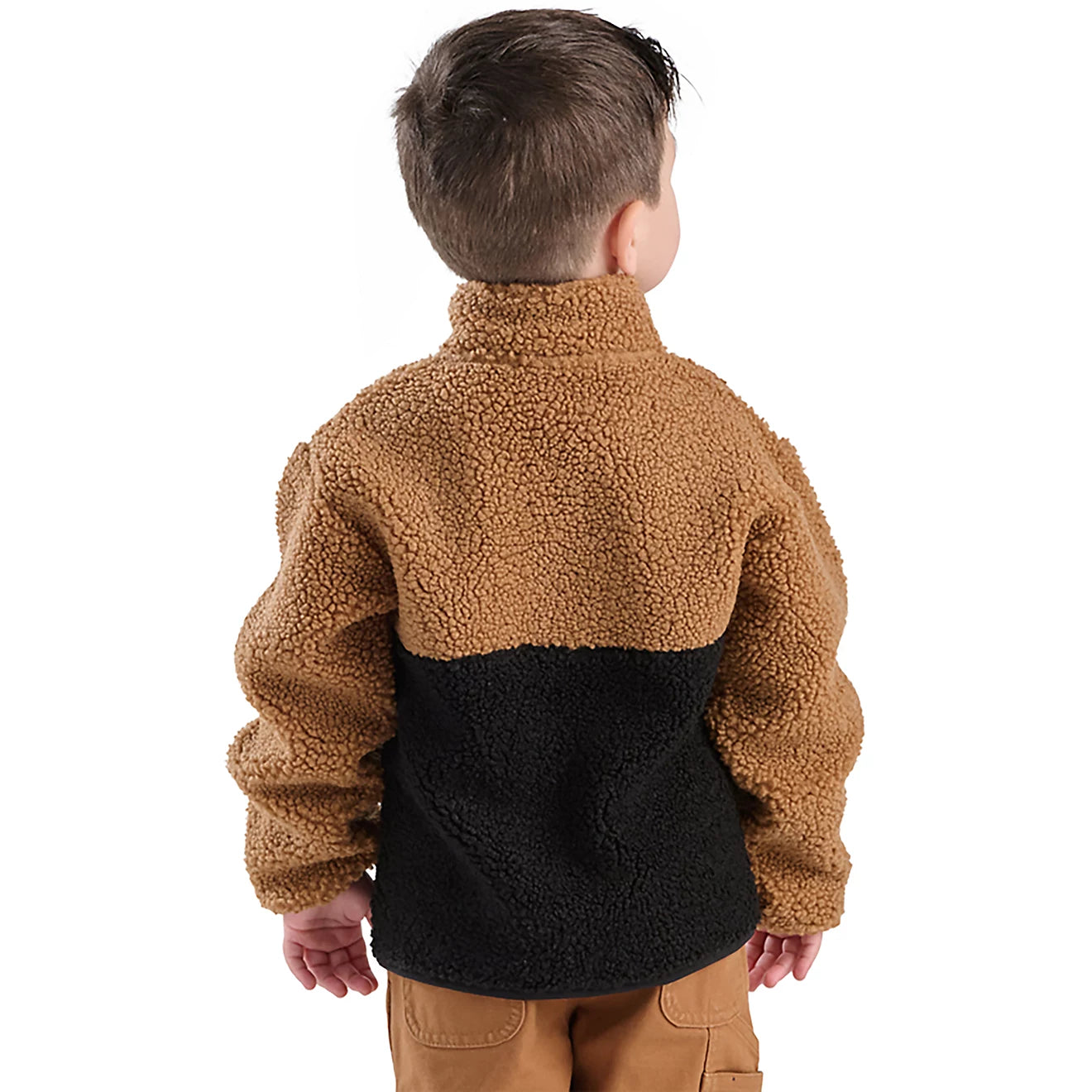 Boy's Carhartt Long Sleeve Sherpa Half-zip Sweatshirt CA6777-K01
