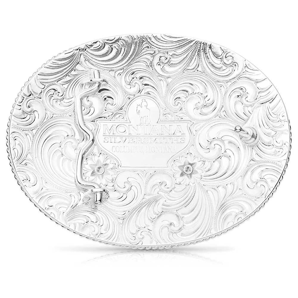 Men's Montana Silversmiths Southwest Sun Large Two Tone Belt Buckle 2190-674