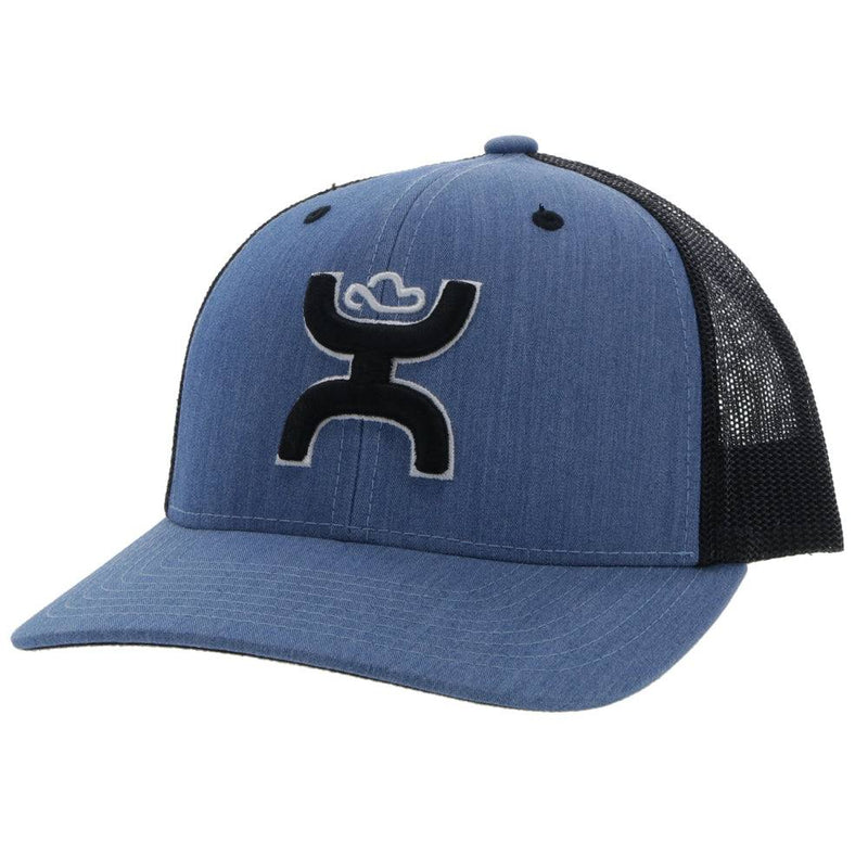 Men's Hooey "Sterling" Denim and Black Snapback 2206T-DEBK