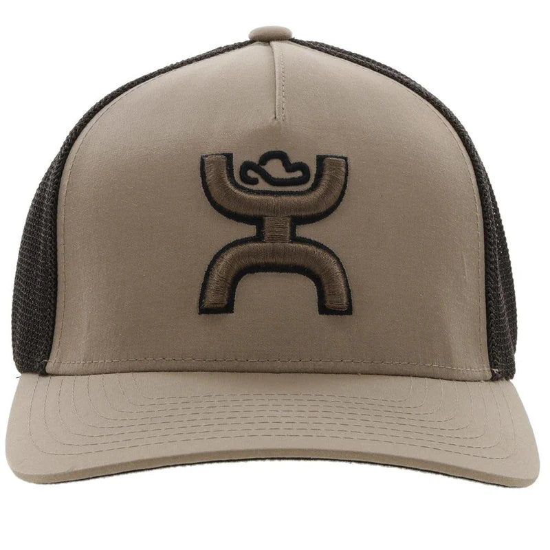 Men's Hooey "Coach" Tan And Brown Hat 2212TNBR