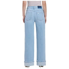 Women's Flying Monkey Super High Rise Cuffed Baggy Wide Jeans F5796 - Crazy House Western Wear