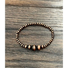 Women's Isac Copper Western Bead Stretch Bracelet 711568-1