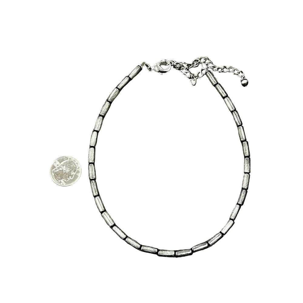 Women's Isac 15-inch Cylindrical Navajo Bead Necklace 