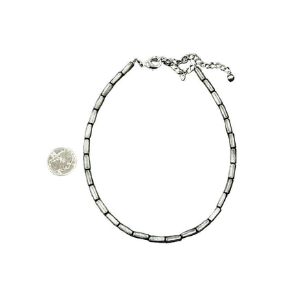 Women's Isac 15-inch Cylindrical Navajo Bead Necklace 