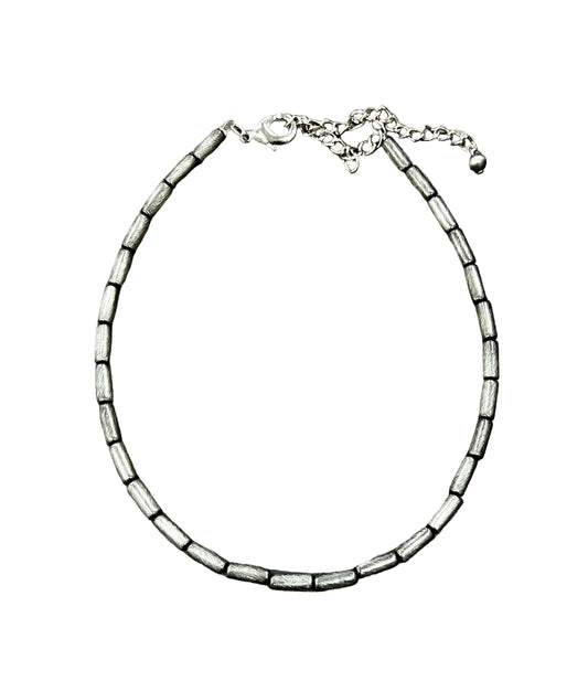 Women's Isac 15-inch Cylindrical Navajo Bead Necklace 

