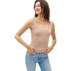 Women's Soft Core Basic Scoop Neck Tank 17818-TANK - Crazy House Western Wear