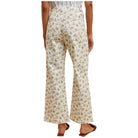 Women's Ditsy Printed Front Pocket Stretch Wide Leg Jeans AP6329 - Crazy House Western Wear