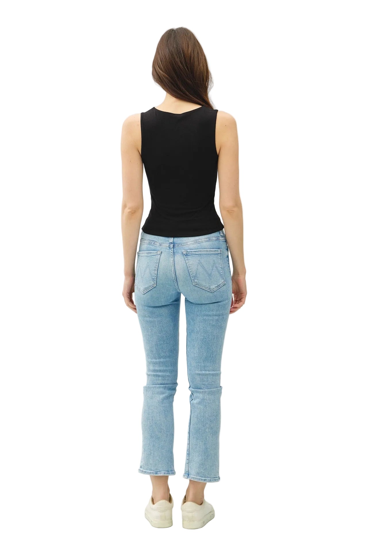 Be Cool Women's Double Lined Square Neck Tank Top 