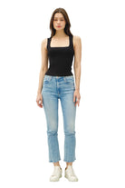 Be Cool Women's Double Lined Square Neck Tank Top 