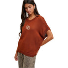 Women's Double Horseshoe Sweater Vest WL25-10916 - Crazy House Western Wear