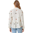 Women's Washed Peplum Jacket 61004-TOP - Crazy House Western Wear