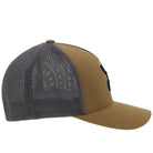 Men's Hooey "Coach" Tan and Grey Cap With Patch 2312TNGY - Crazy House Western Wear