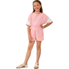 Girl's Colorblock Side Striped Knit Short GY9289 - Crazy House Western Wear