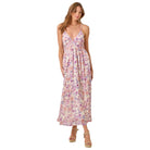 Women's Criss Cross Back Pleating Mesh Dress 60646 - Crazy House Western Wear