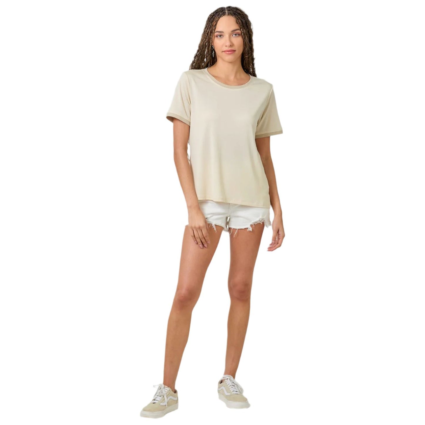 Women's Cupro Modal Essential Tee 61056-TOP