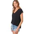 Women's Surplice Neck Top 60952 - Crazy House Western Wear