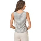 Women's Striped Raw Cut Edge Tank Top 61043 - Crazy House Western Wear