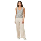 Women's Striped Raw Cut Edge Tank Top 61043 - Crazy House Western Wear