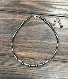 Women's Isac 15" Cylindrical Western Bead Necklace 