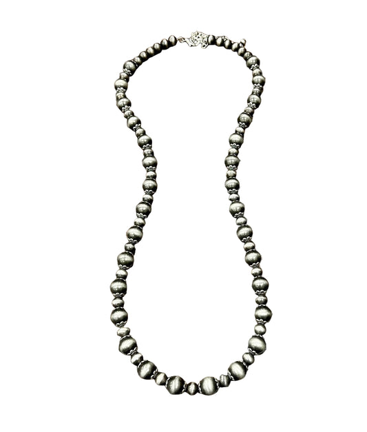 Women's Isac Handmade Navajo Bead Necklace
