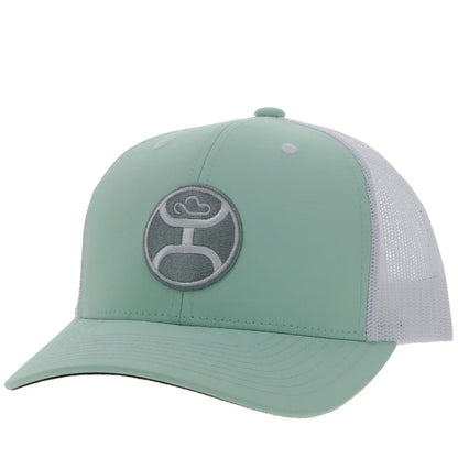 Women's Hooey "Primo" Mint and White Cap With Patch 2346T-MTWH - Crazy House Western Wear