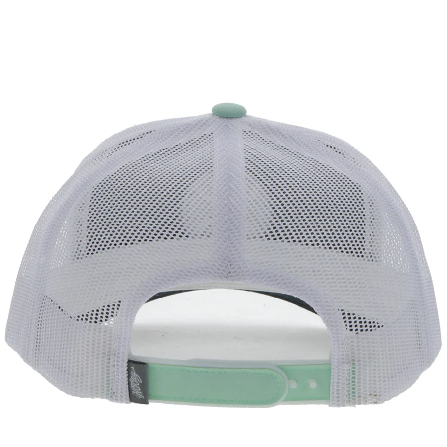Women's Hooey "Primo" Mint and White Cap With Patch 2346T-MTWH - Crazy House Western Wear