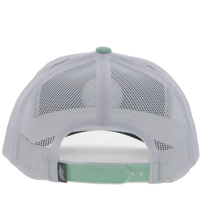 Women's Hooey "Primo" Mint and White Cap With Patch 2346T-MTWH - Crazy House Western Wear
