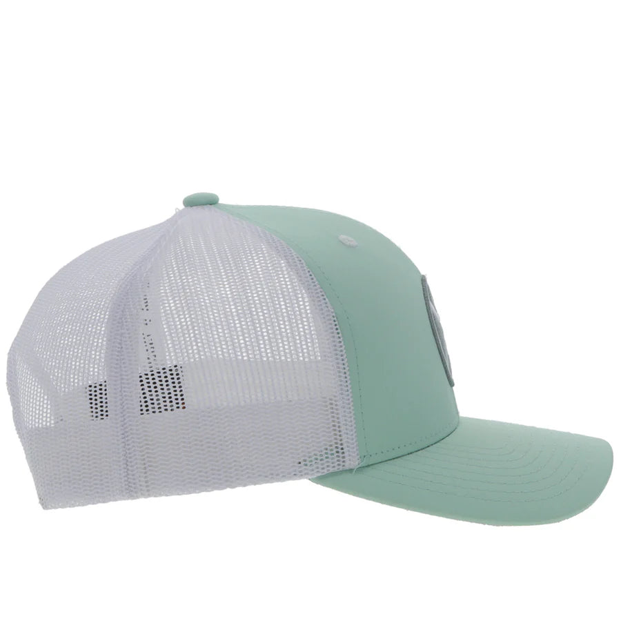 Women's Hooey "Primo" Mint and White Cap With Patch 2346T-MTWH - Crazy House Western Wear