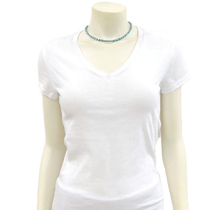 Women's Isac Handmade Square Gemstone Necklace