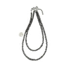 Women's Isac Handmade Rondelle Navajo Bead Necklace 