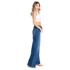 Women's High Rise Comfort Stretch Wide Leg Jeans P1058W-DM - Crazy House Western Wear