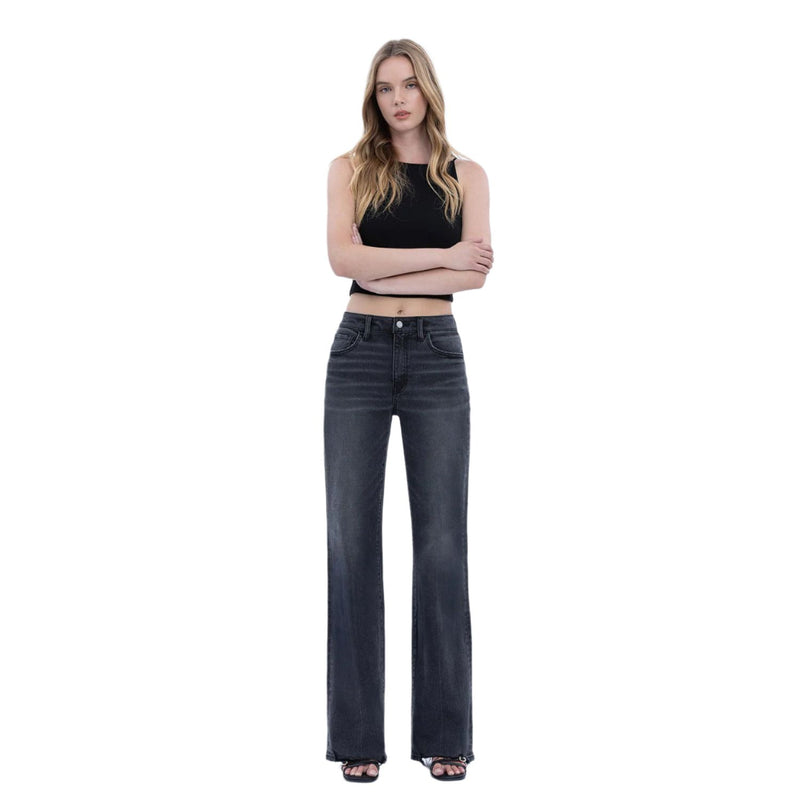 Women's Vervet High Rise Vintage Flare Jeans T6878BK