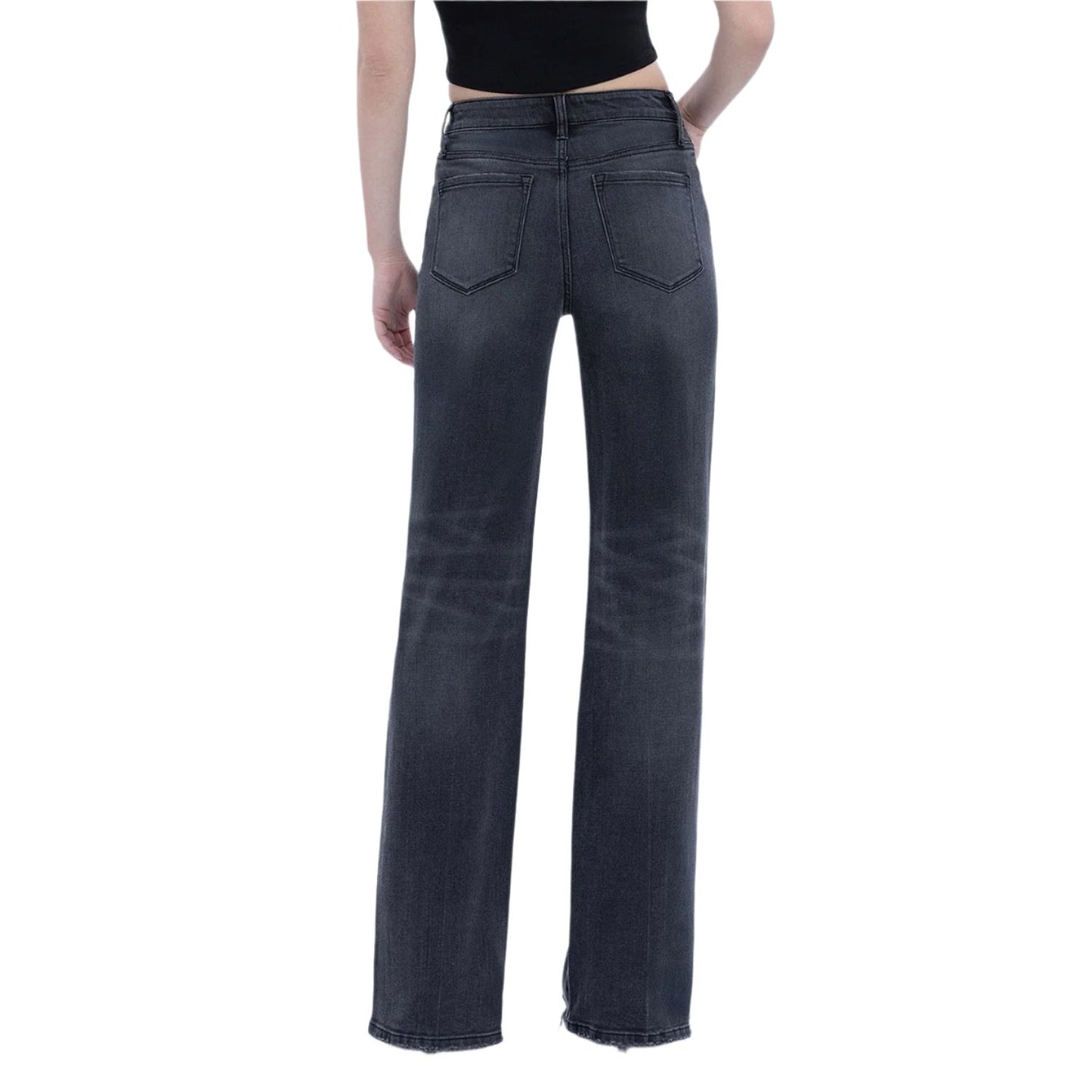 Women's Vervet High Rise Vintage Flare Jeans T6878BK