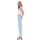 Women's Super High Rise Striped Barrel Leg Jeans V3680STR - Crazy House Western Wear