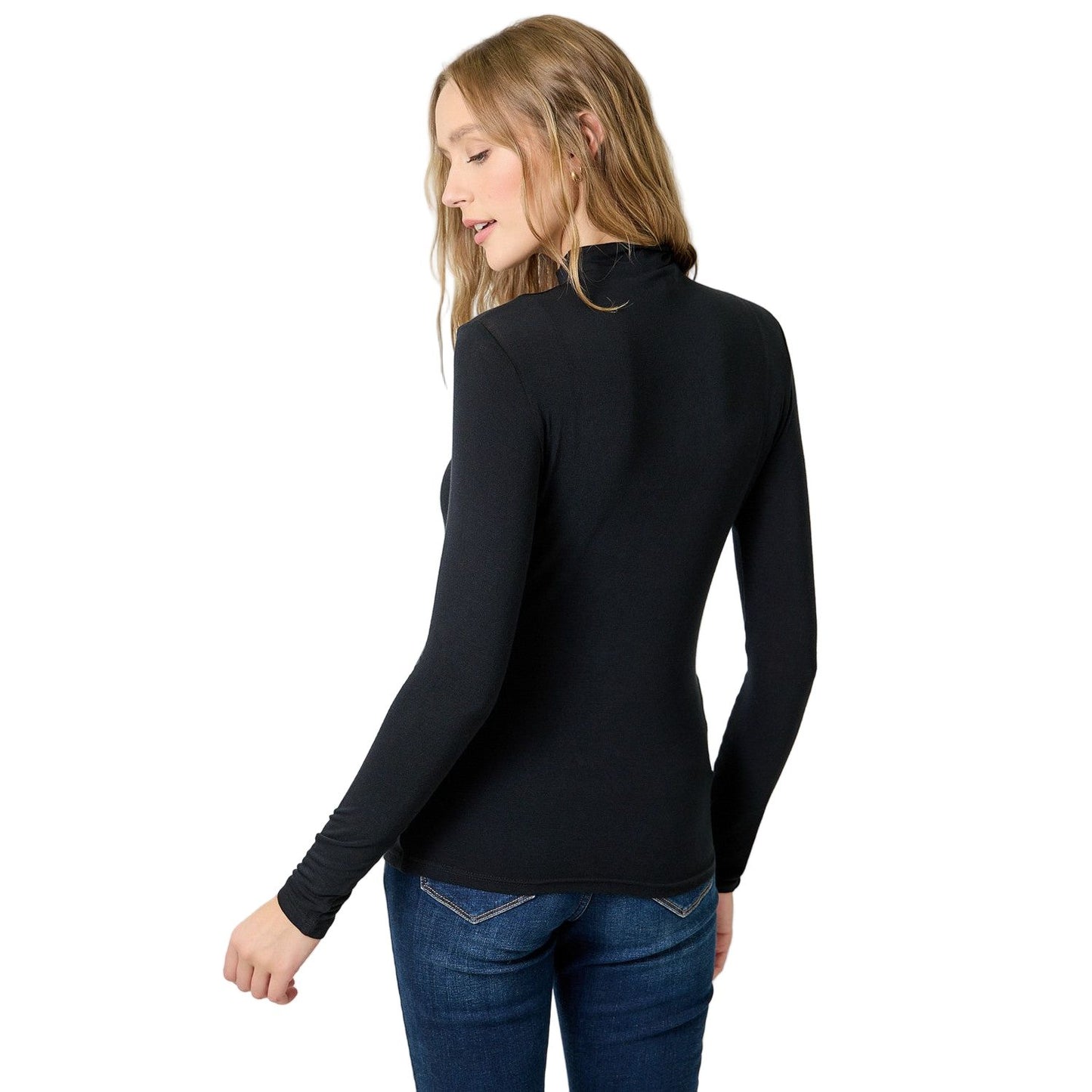 Women's Essential Mock Neck Top 61274