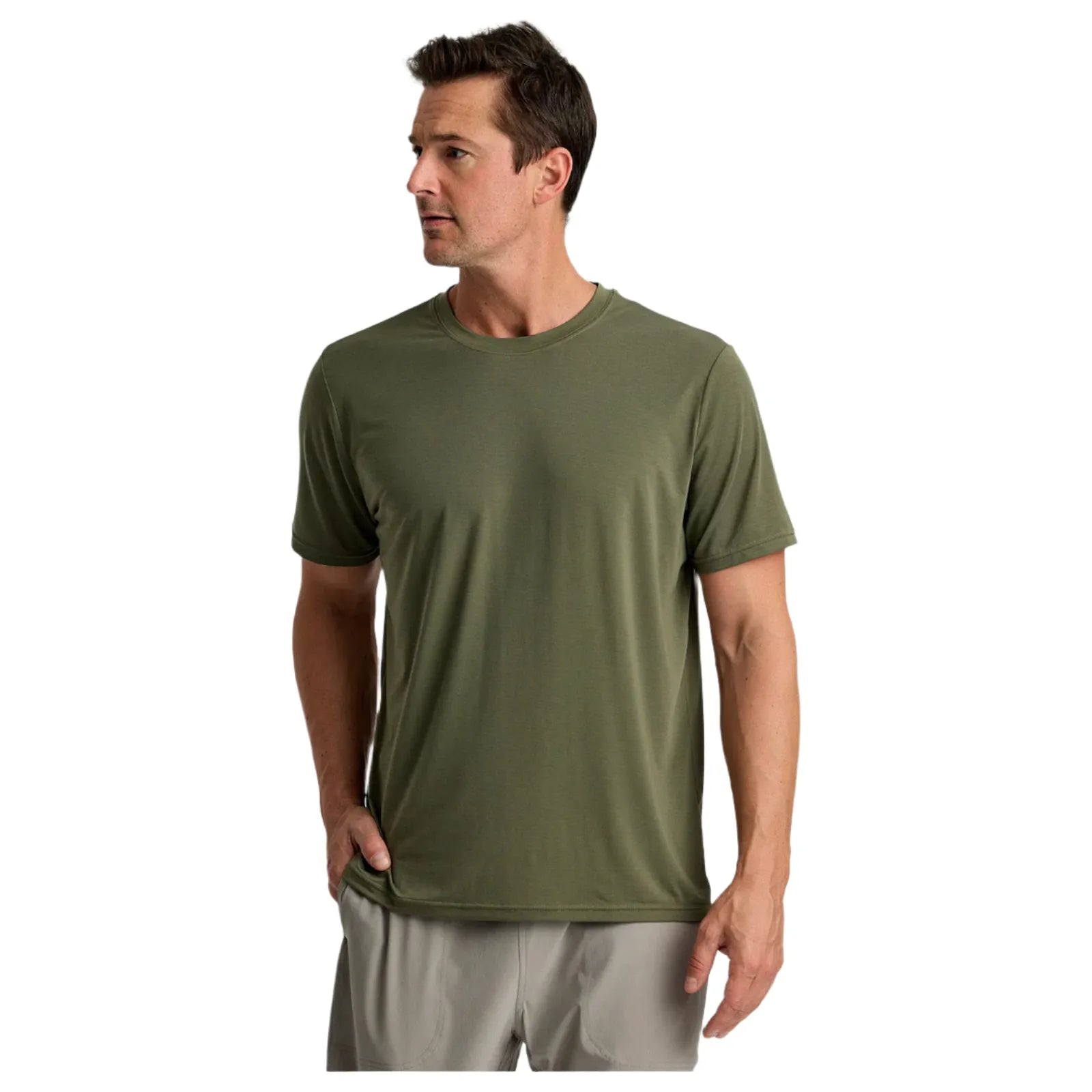 Men's Free Fly Elevate Lightweight Tee MELWSS513 - Crazy House Western Wear